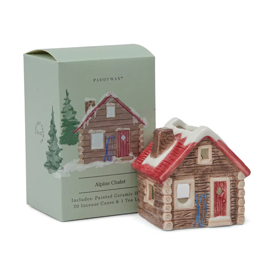 Ski Chalet Incense Holder