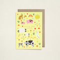 Hello Tiny Human Baby Card