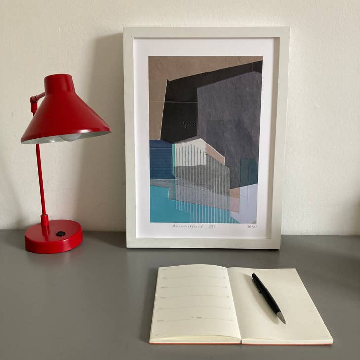 Deconstruct 391 Poster Print