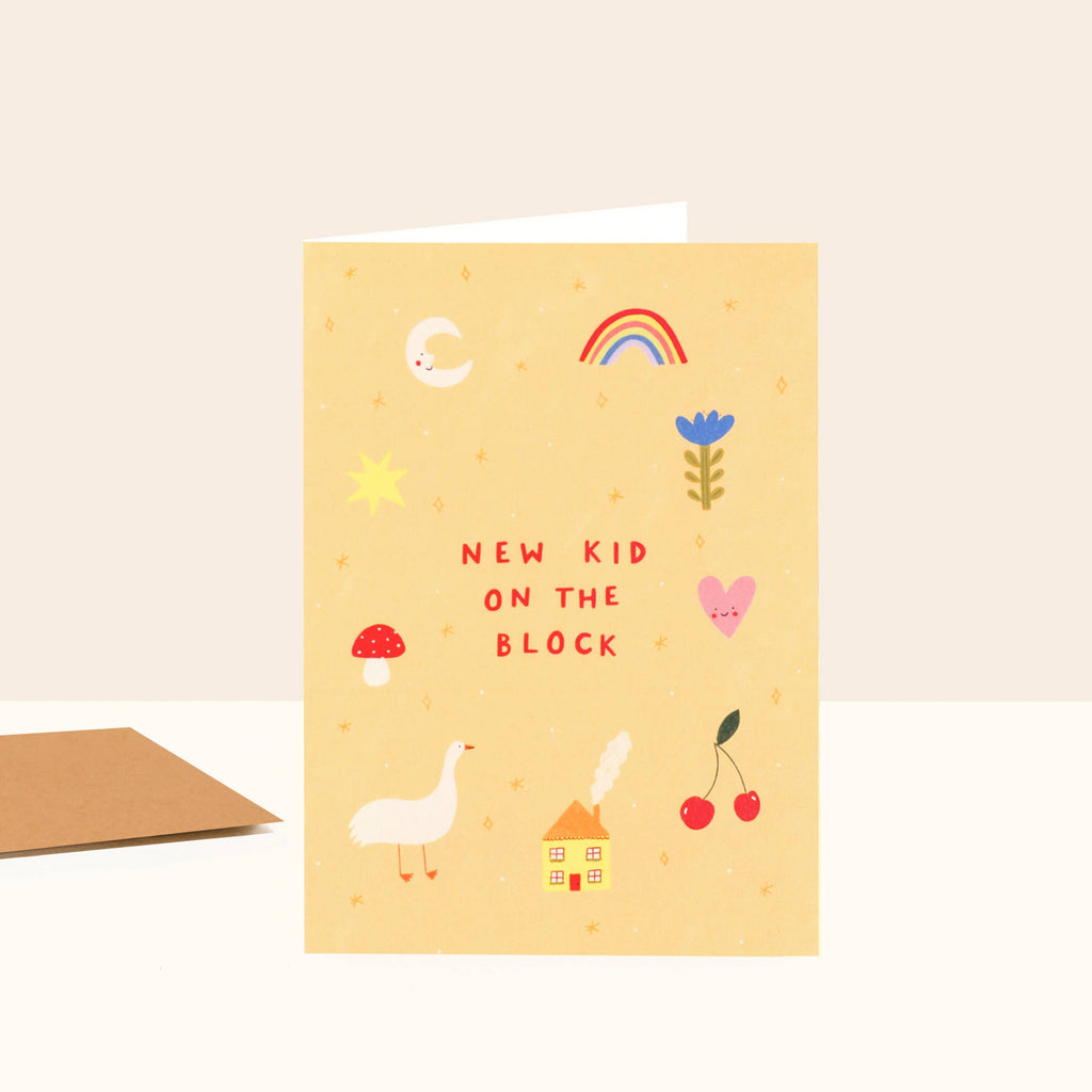 New Kid On The Block Card