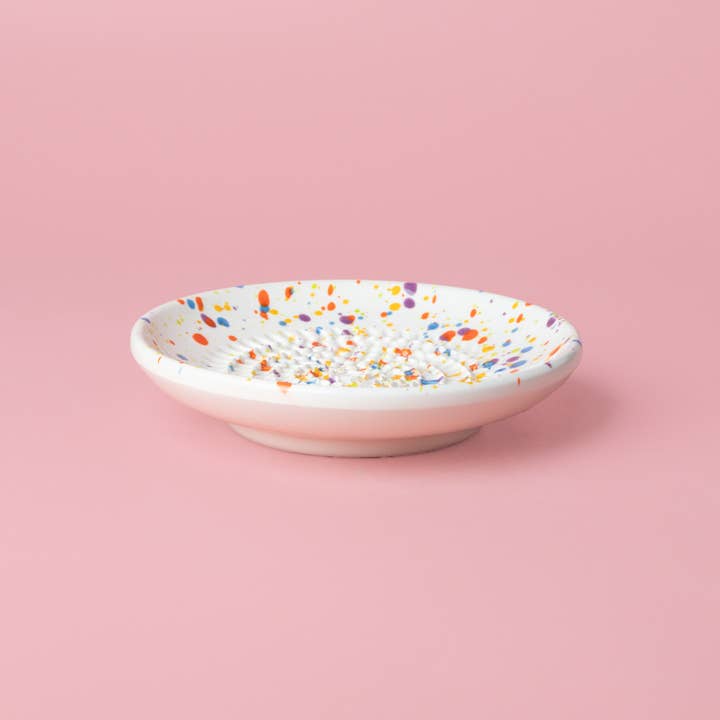 Small Ceramic Grater Plate