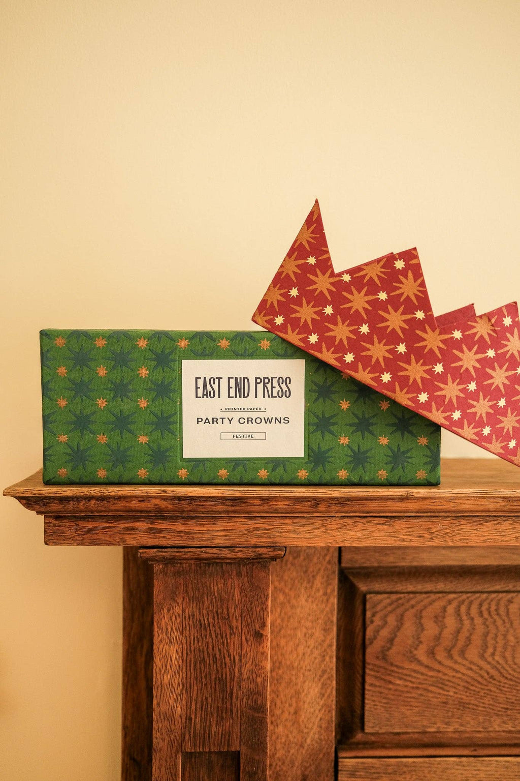 Festive Paper Crowns Box Of 6