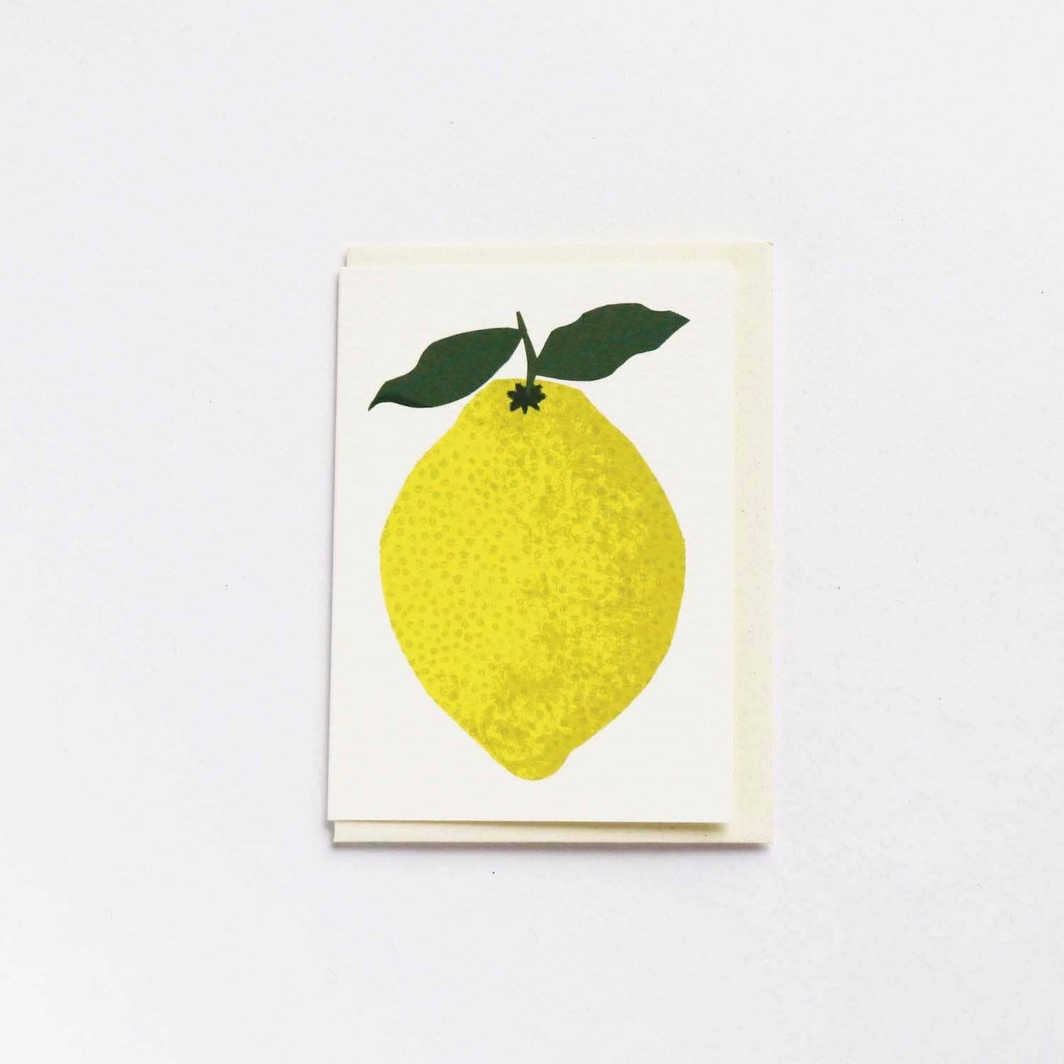 Mini Lemon Card