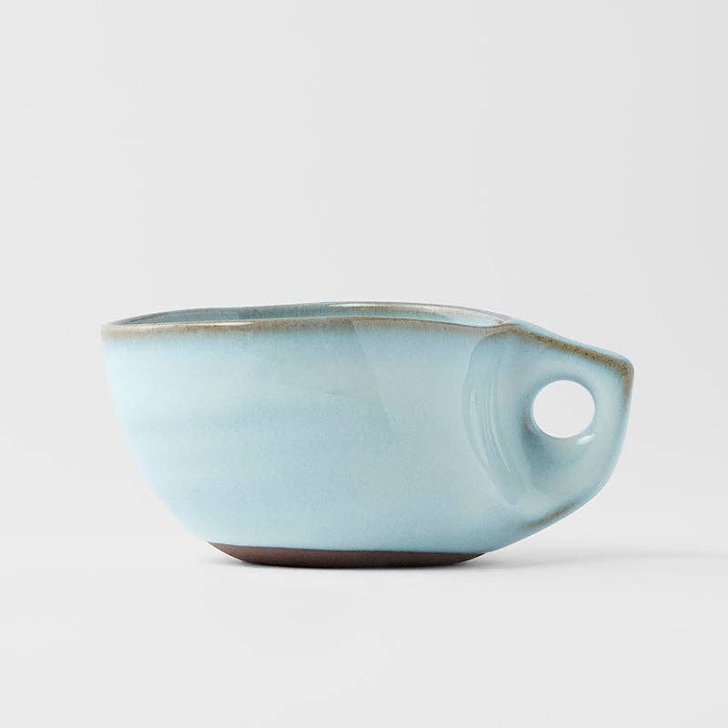 Cloud Blue Arc Coffee Cup