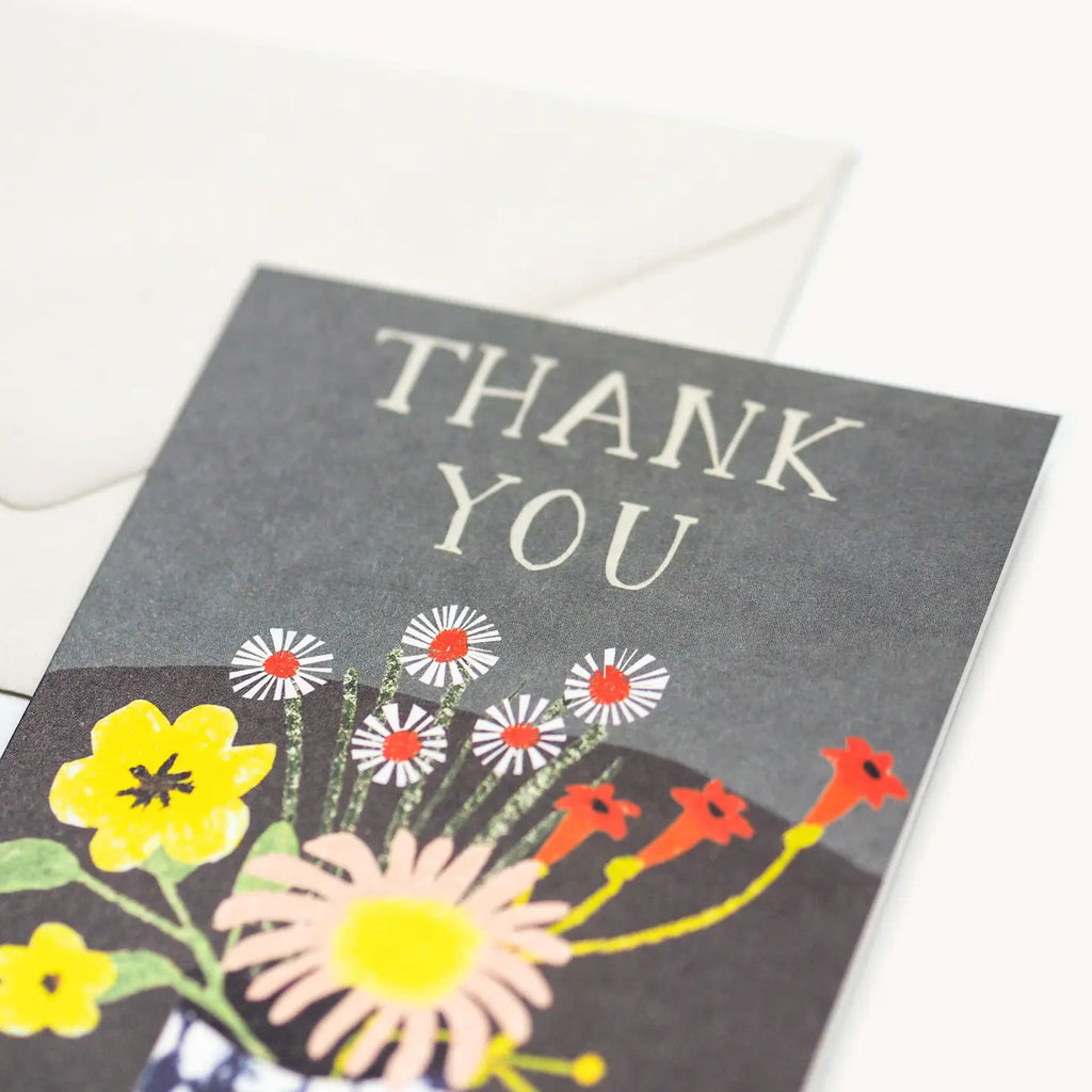 Flower Mug Thank You Card