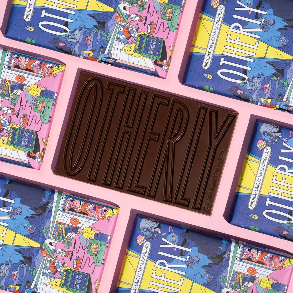 Birthday Cake Oat Milk Chocolate Bar (Vegan)