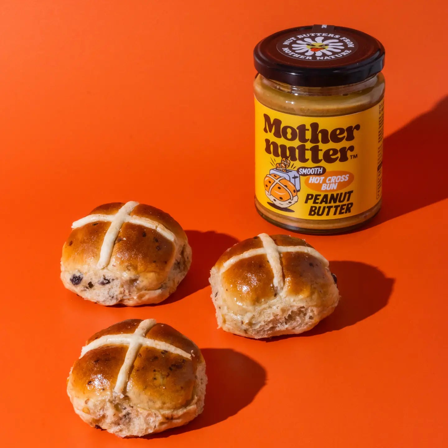 Smooth Hot Cross Bun Peanut Butter