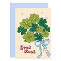 Good Luck Clover Card