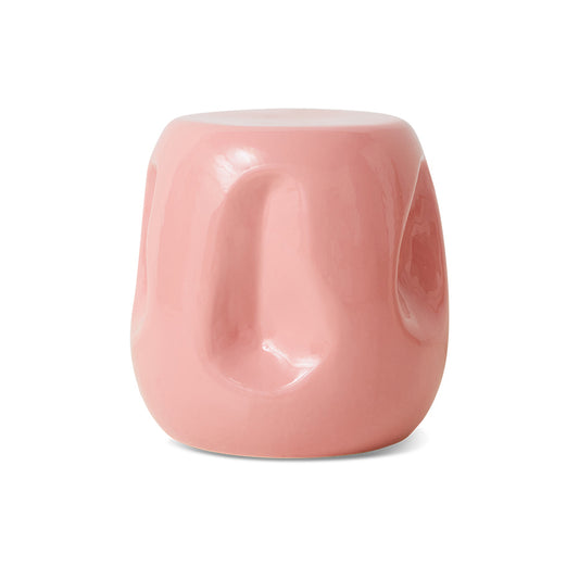 HKliving Currents Ceramic Side Table - Coral