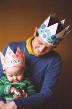 Loved Party Hat / Greetings Card