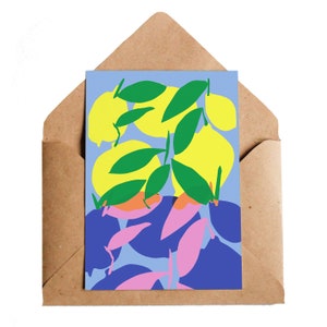 Citrus & Plum Card