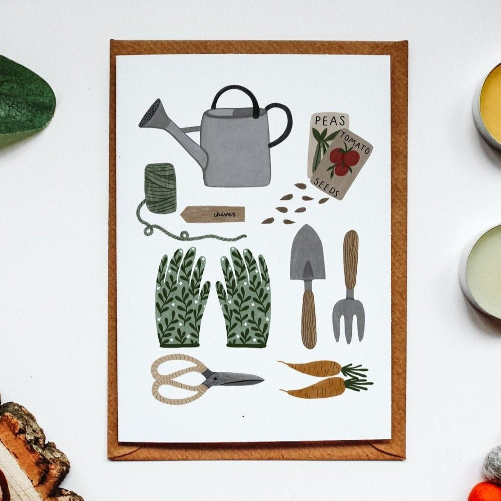 Gardening Essential Card