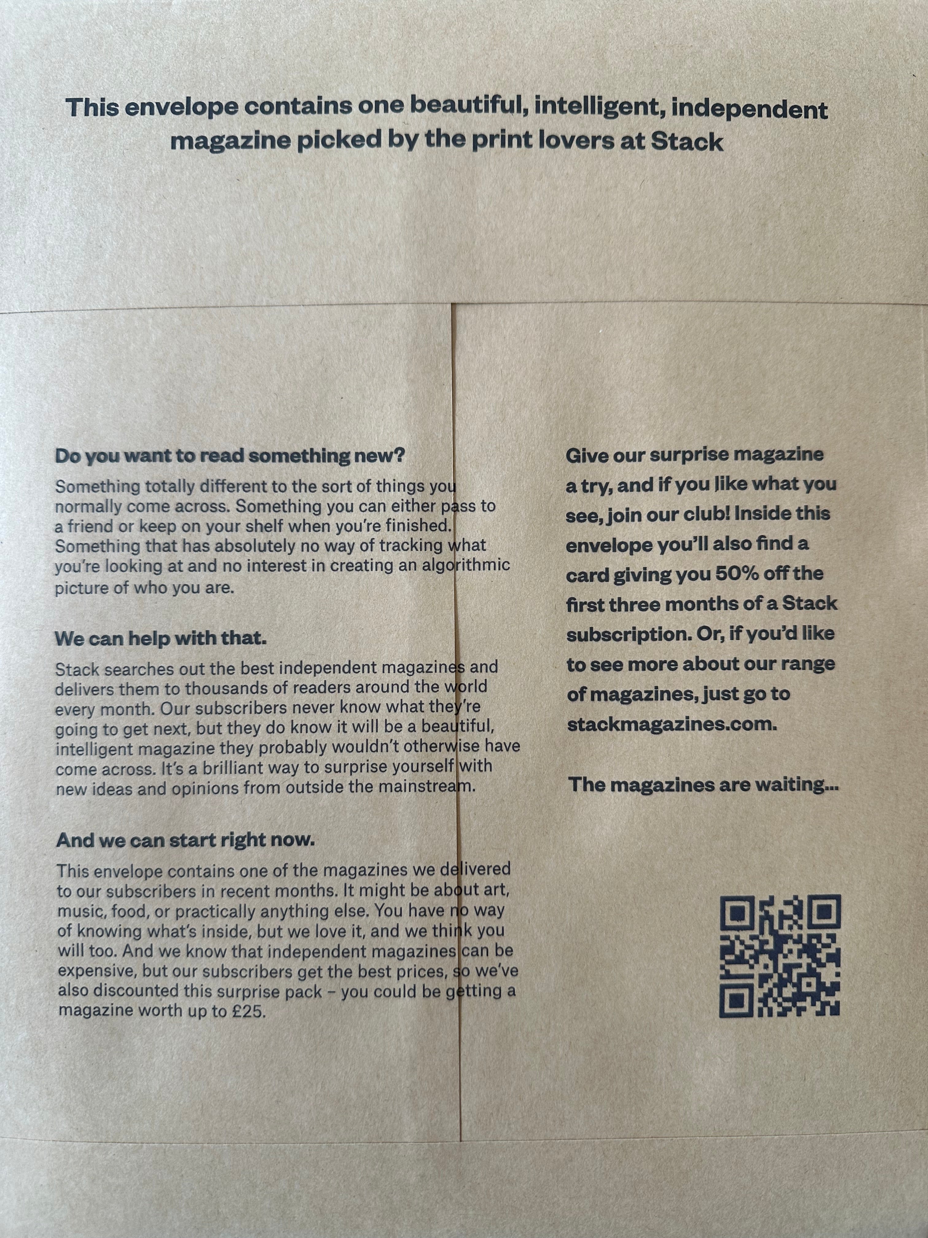 Stack - Magazine Mystery Pack