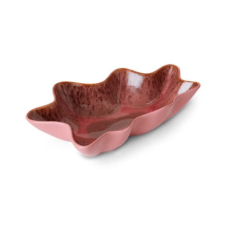 HKLIVING Shell Serving Bowl - Coral