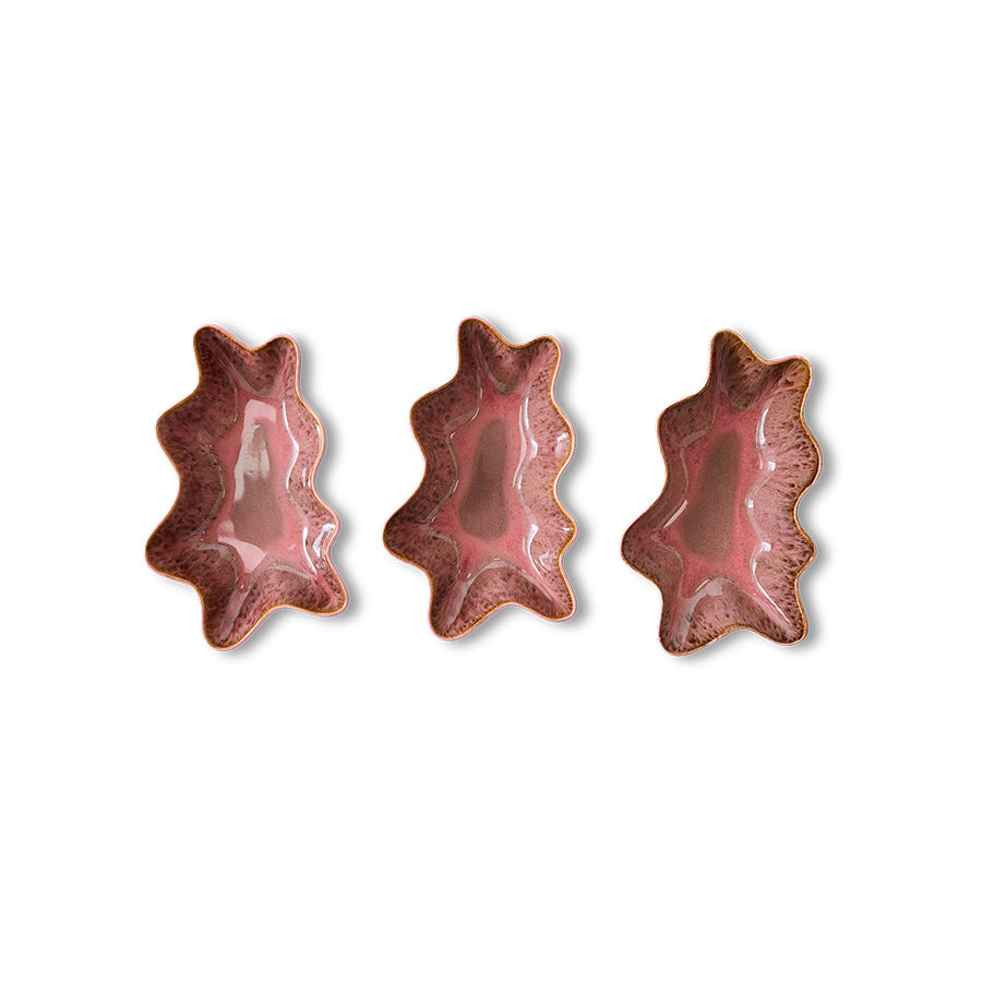 HKLIVING Shell Serving Bowl - Coral