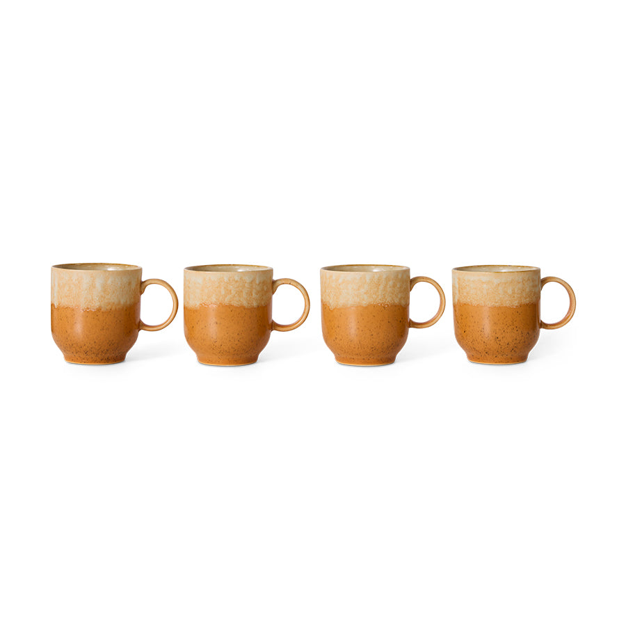 HKliving 70s Ceramics Cafe Mug - Dunes