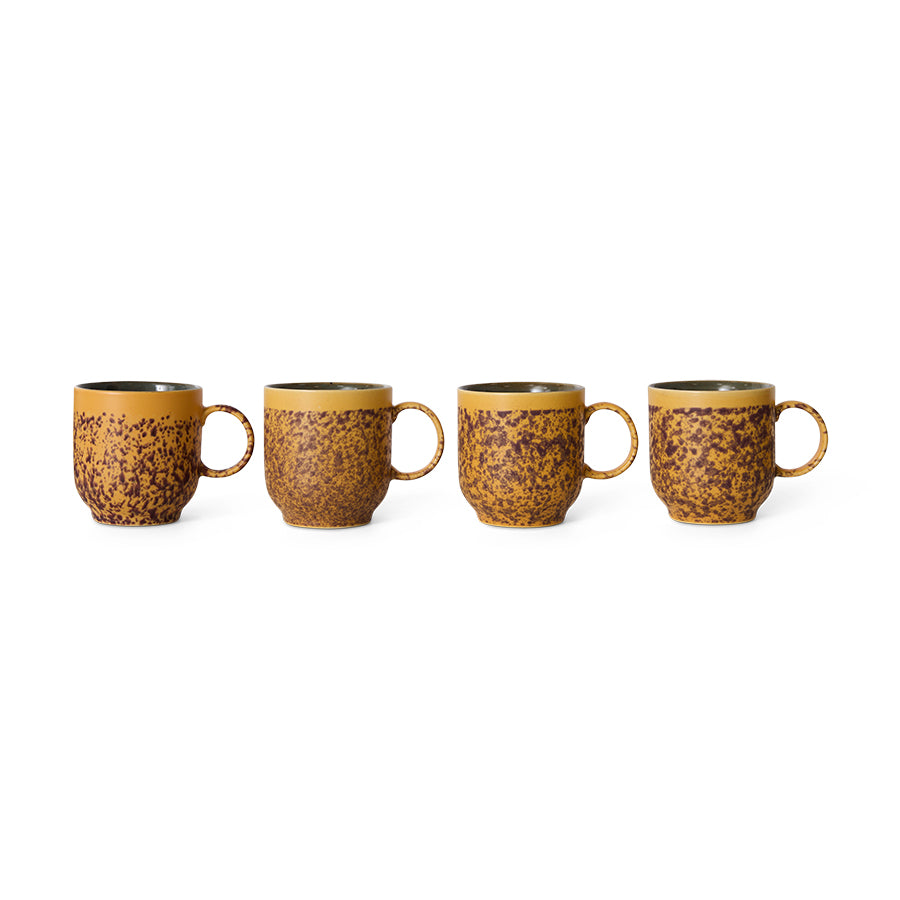 HKliving 70s Ceramics Cafe Mug - Bay