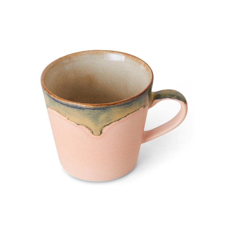 HKliving 70s Ceramics Cappuccino Mug - Blossom