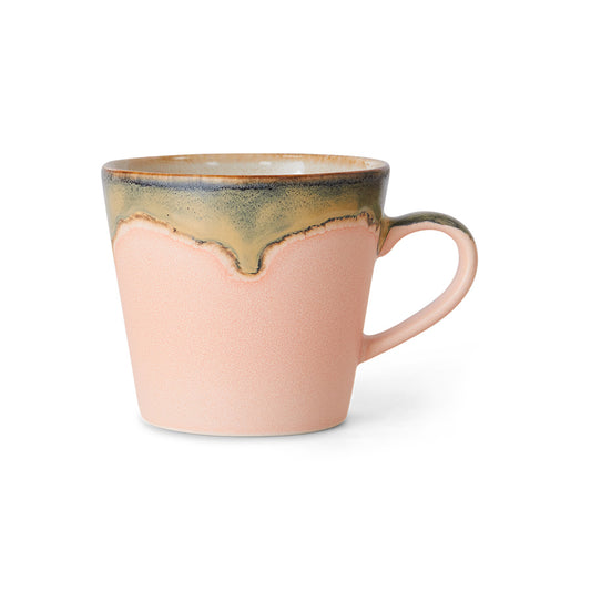 HKliving 70s Ceramics Cappuccino Mug - Blossom