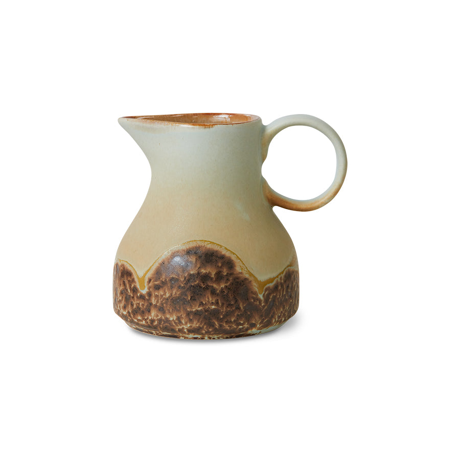 HKLIVING 70s Ceramics Milk Jug - Shell