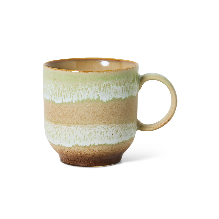 HKLIVING 70s Ceramics Cafe Mug - Shell