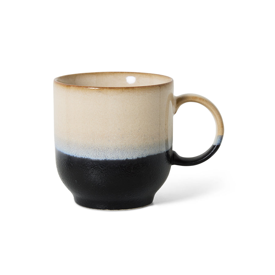 HKLIVING 70s Ceramics Cafe Mug - Shell
