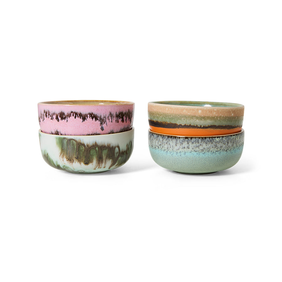 HKLIVING 70s Ceramics Tapas Bowl Set - Renaissance
