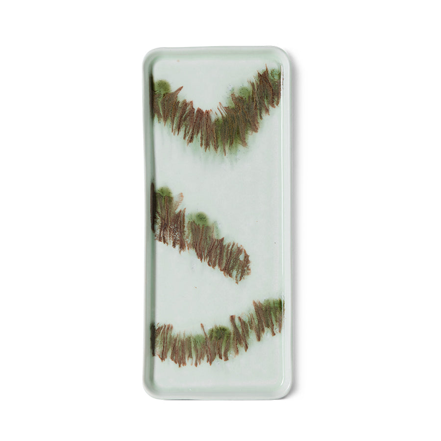 HKLIVING 70s Ceramics Cake Tray - Tide