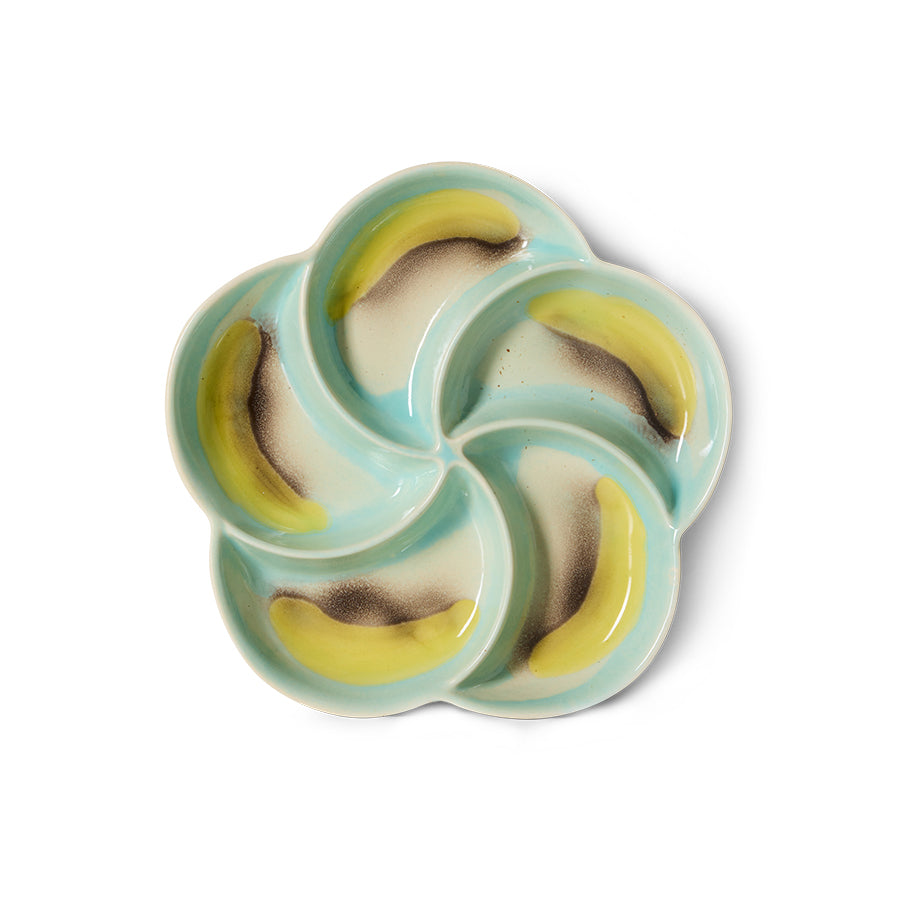 HKLIVING 70s Ceramics Snack Tray - Glint