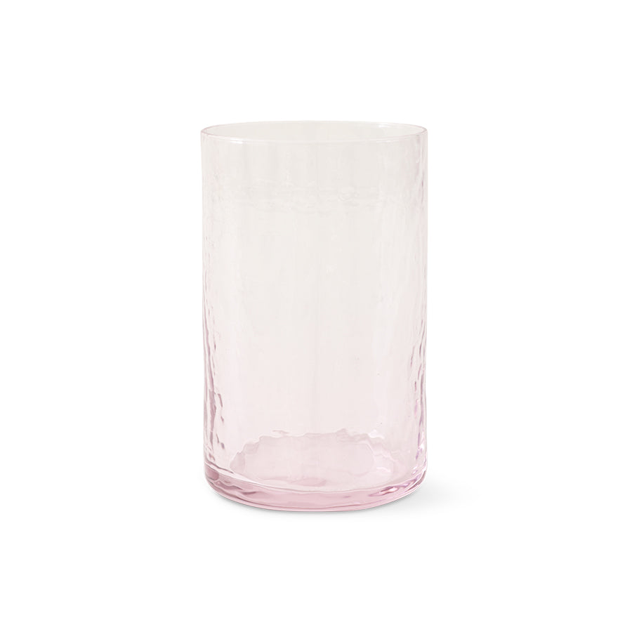 HKLIVING Tube High Glass  - Blush