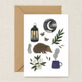 Night in the Garden Card