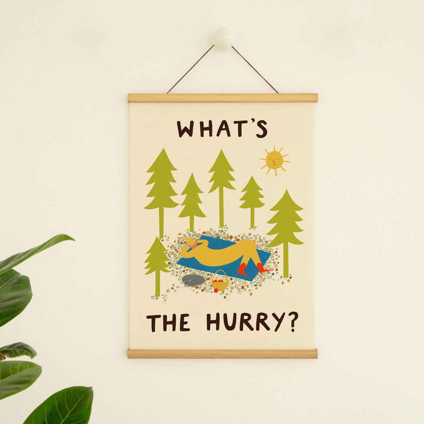 What's The Hurry Print