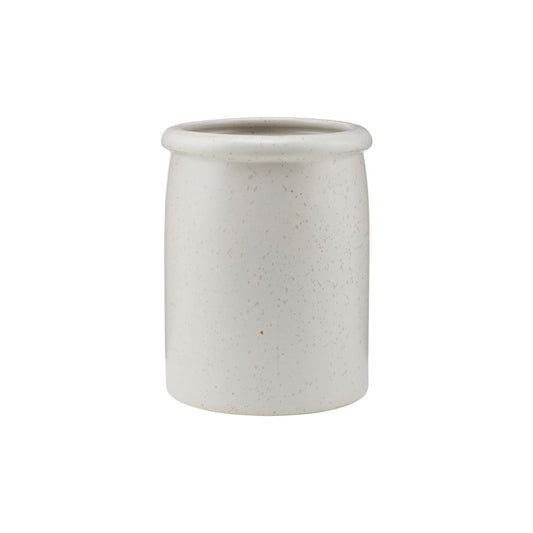Pion Jar in Grey/White