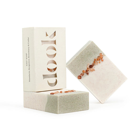 Salt Soap - Mandarin, Bergamot, Rosemary & Cedar