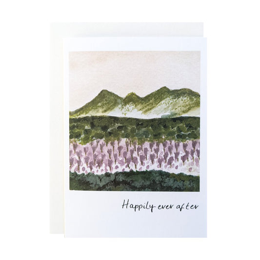 Landscape Polaroid Happily Ever After Card