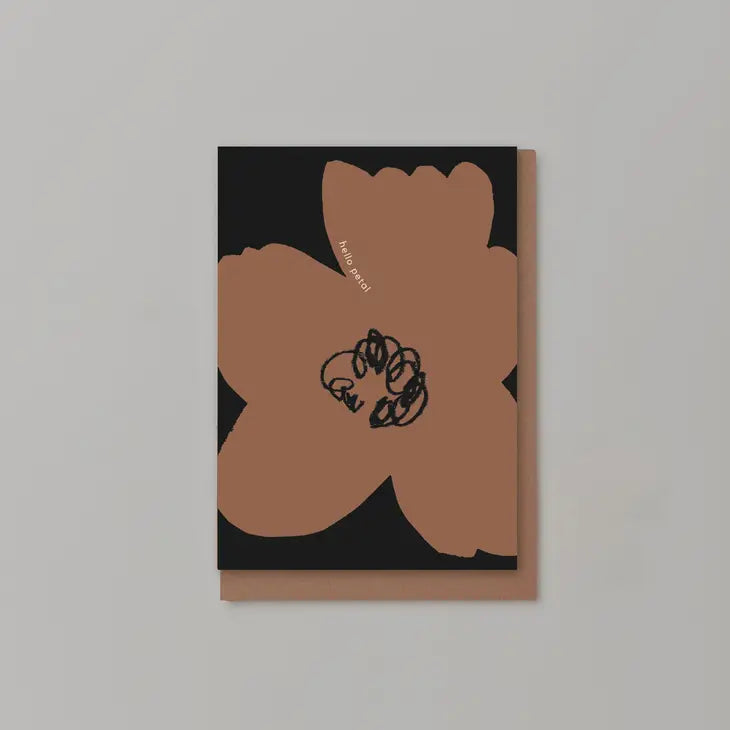Hello Petal Card