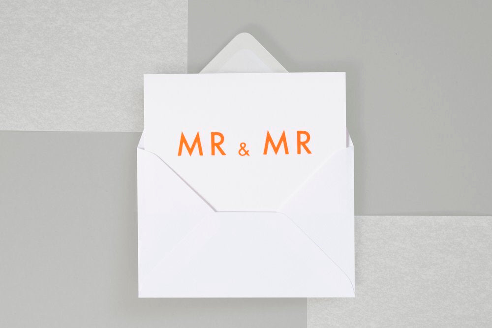 Mr & Mr Card